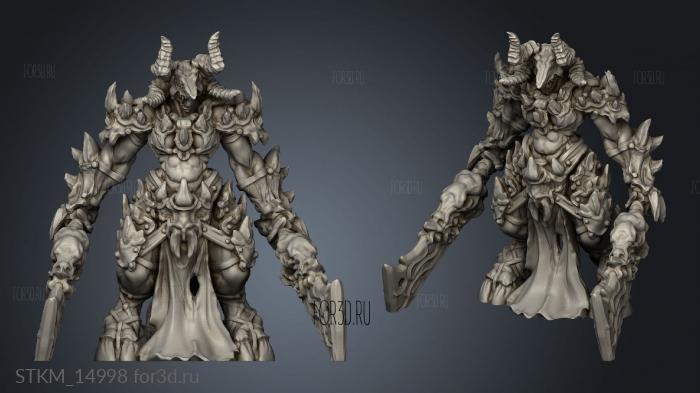 Hell Hath Fury Falor stl model for CNC