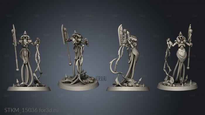 Necroyd Tomb Lords Plasm Lord wielder destruction plasmancer stl model for CNC