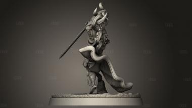 Сэр Ланселот 3d stl модель для ЧПУ
