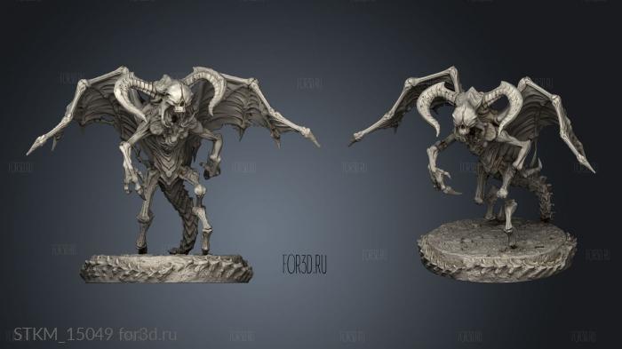 Nightgaunt Stalk Collectible NG stl model for CNC