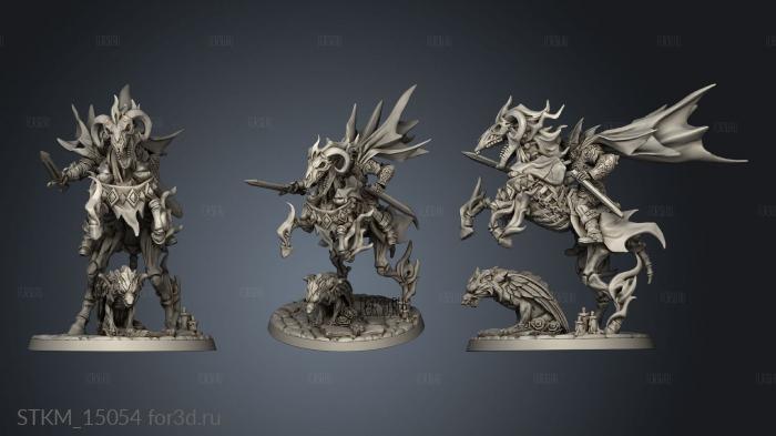 Old Burg Fallen Ones AGE Ezekiel the Nightmare stl model for CNC