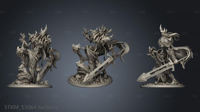 Skeleton King stl model for CNC