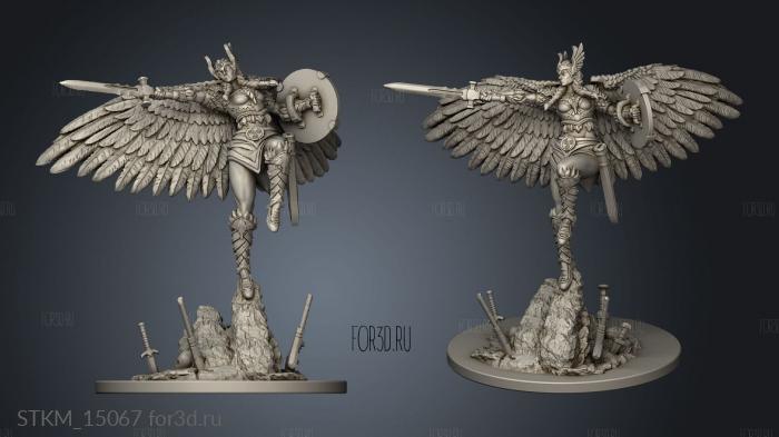 Mythology Freya stl model for CNC