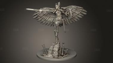 Мифология Фрейи 3d stl модель для ЧПУ