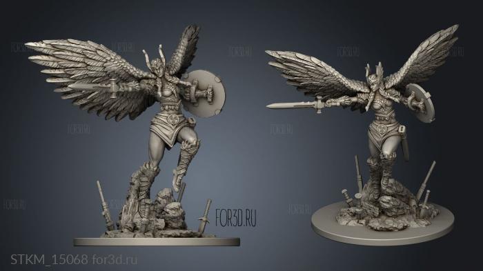 Mythology Freya stl model for CNC