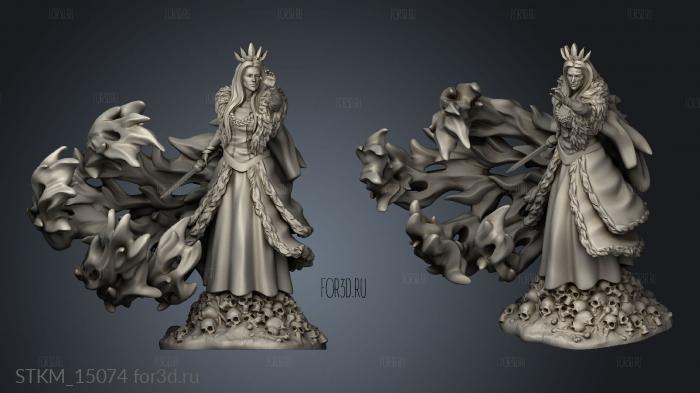 Mythology Hel stl model for CNC