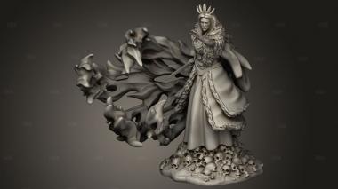 Мифология Хель 3d stl модель для ЧПУ