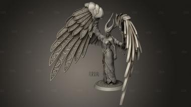Валькирия 3d stl модель для ЧПУ