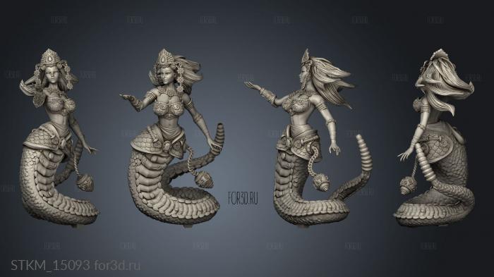 Nuwa Chinese goddess Creation Diorama stl model for CNC