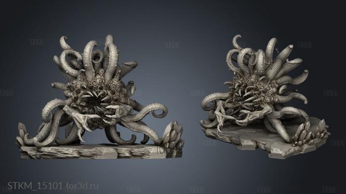 Chaos Creatures Creature stl model for CNC