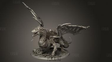 Дракон Имитирует ВетрЯную мельницу 3d stl модель для ЧПУ