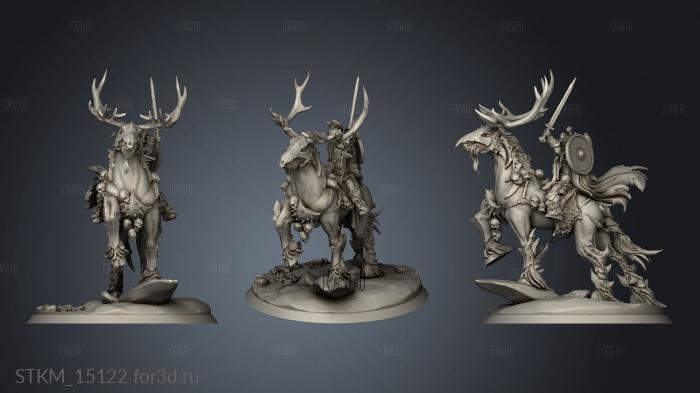 some Mounted Einherjar Mountd stl model for CNC