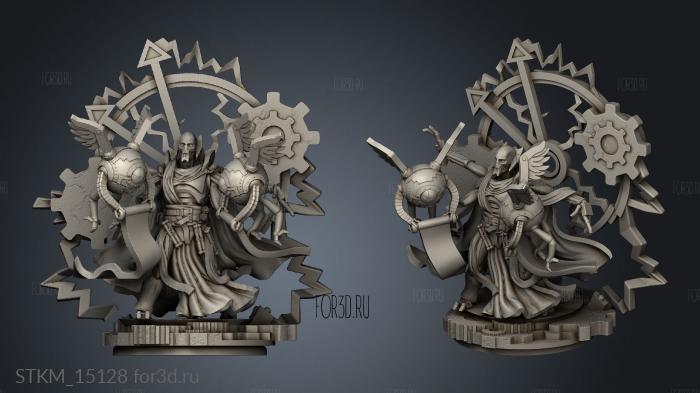 Forbidden Magic Age Mage Era Wages stl model for CNC