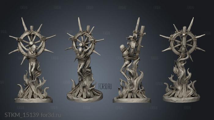 Penitent Crusade II Executed Victims Victim stl model for CNC