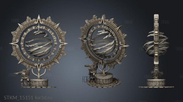 Ometeotl reme Sorcerer stl model for CNC