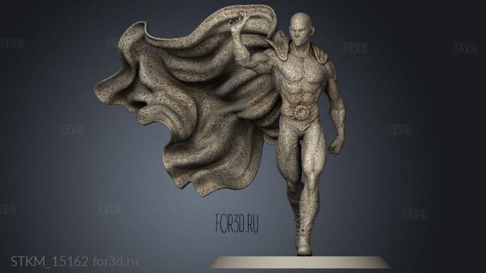 One Punch Man Saitama stl model for CNC