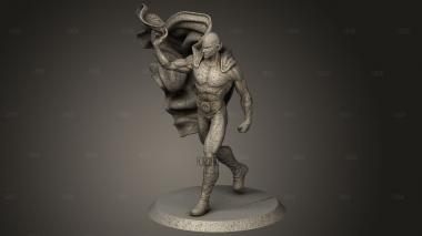 Человек с одним Ударом,Сайтама 3d stl модель для ЧПУ
