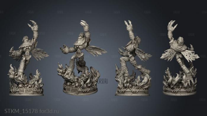 Raziel diorama stl model for CNC