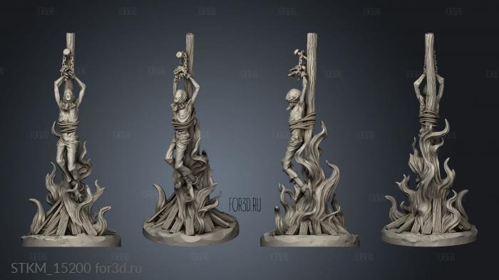 Penitent Crusade II Executed Victims Victim stl model for CNC