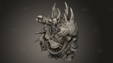 Король орков Великая Болезнь Великие Укачивающие 3d stl модель для ЧПУ