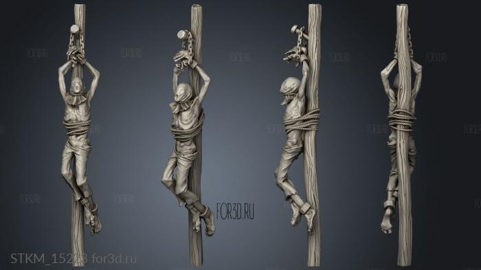 Penitent Crusade II Executed Victims Victim stl model for CNC