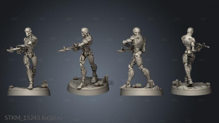 The Gunslinger Crafted War Forge stl model for CNC