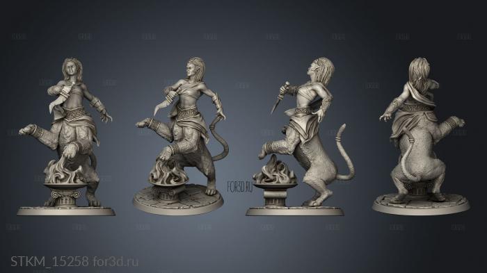 Ghoy Odyssey Enemies Lamia stl model for CNC