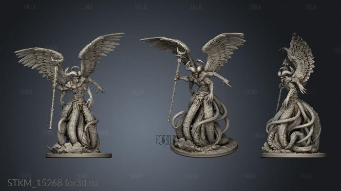 Pazuzu stl model for CNC