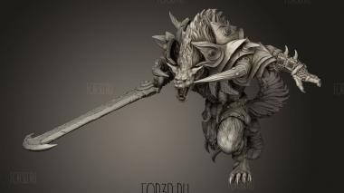 Скоты-гноллы,Воющие Скоты 3d stl модель для ЧПУ