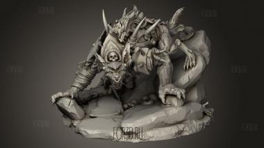 Следопыты Гноллов Воющий Следопыт 3d stl модель для ЧПУ