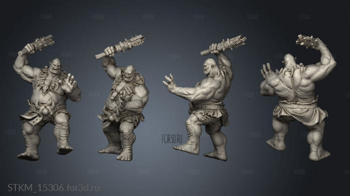 Granny’s Prophecy Ogre One stl model for CNC