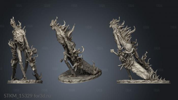 Penitent Crusade II Surtur Flame Giant stl model for CNC