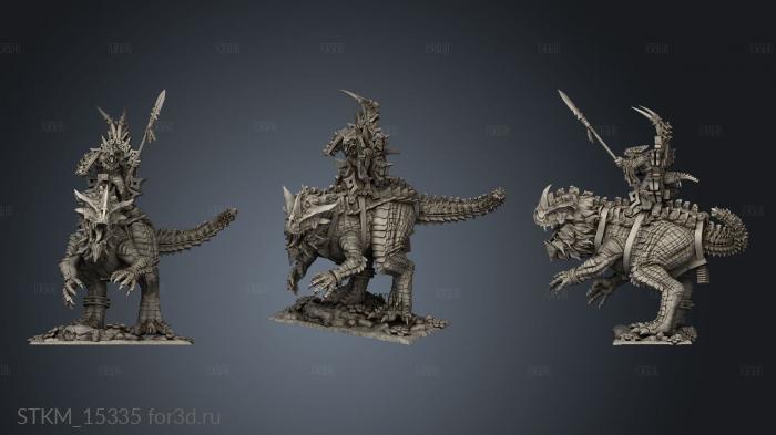 SECOND CARNOSAUR stl model for CNC