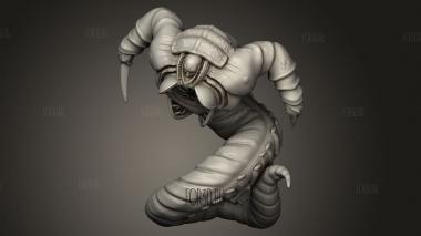 Гибрид личинки песчаной гряды Return to Land 3d stl модель для ЧПУ