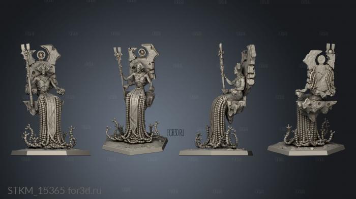 Sci Enemies Overlord Kassius stl model for CNC