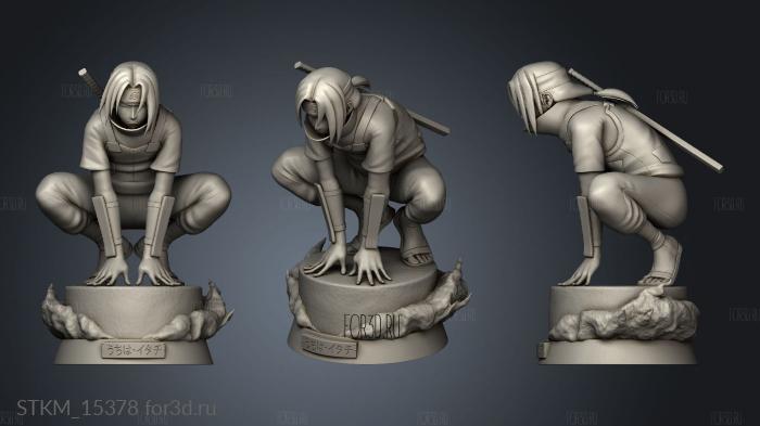 Itachi Anbu Naruto stl model for CNC