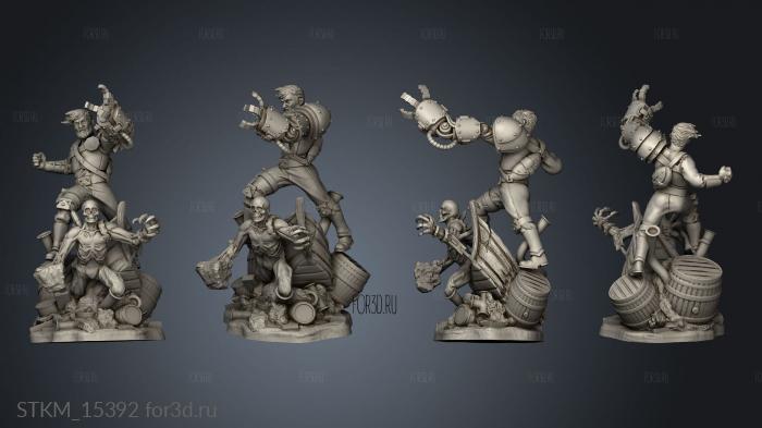 Planebreaker Avernus Observer stl model for CNC