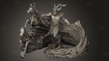 Идол 3d stl модель для ЧПУ