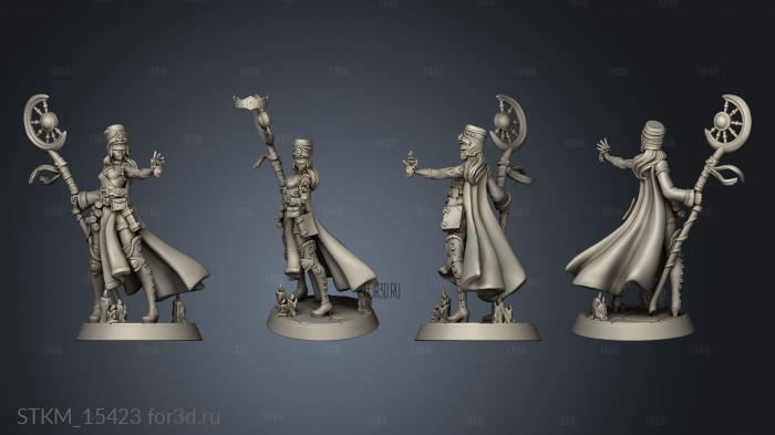 Priest stl model for CNC