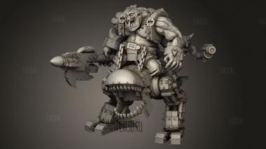 Первобытные Всадники на Догозаврах broozer Meka 3d stl модель для ЧПУ