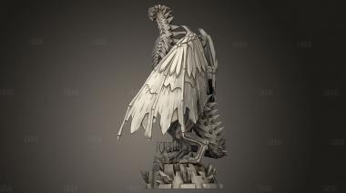 Призматический дракон 3d stl модель для ЧПУ