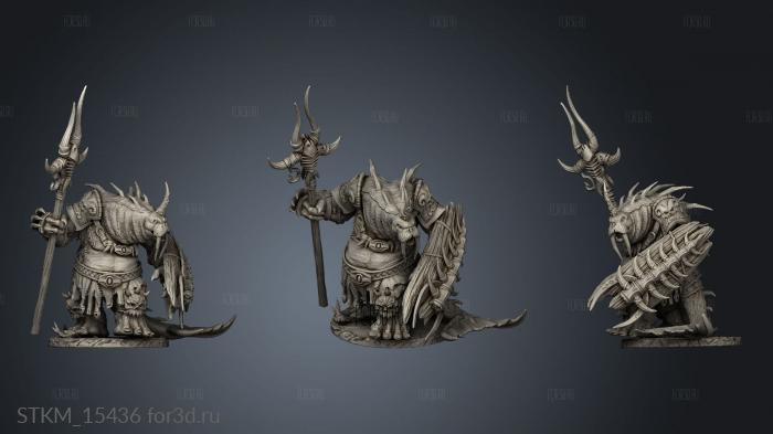 frostburn Horrors Tooth and Tusk Odoban stl model for CNC