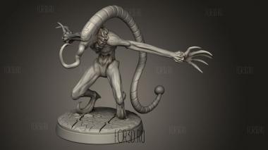 Безумие Дремлющего Бога 3d stl модель для ЧПУ