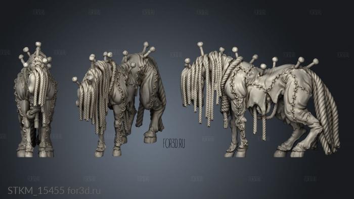 Puppet Show Horse stl model for CNC