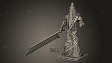 Пирамида 3d stl модель для ЧПУ