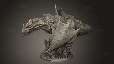 Королева Драконов Королева Шеи 3d stl модель для ЧПУ