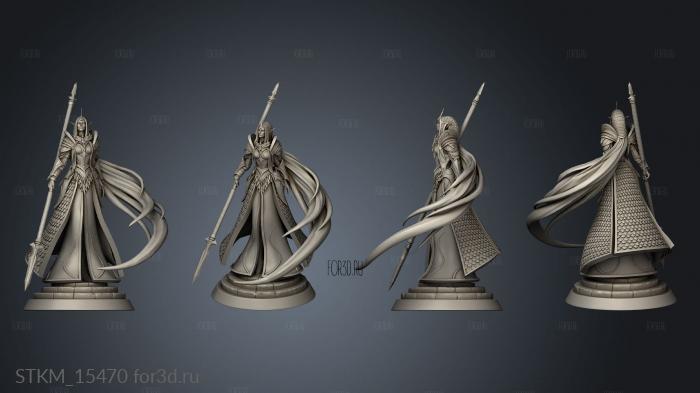 Queen Mirosi stl model for CNC