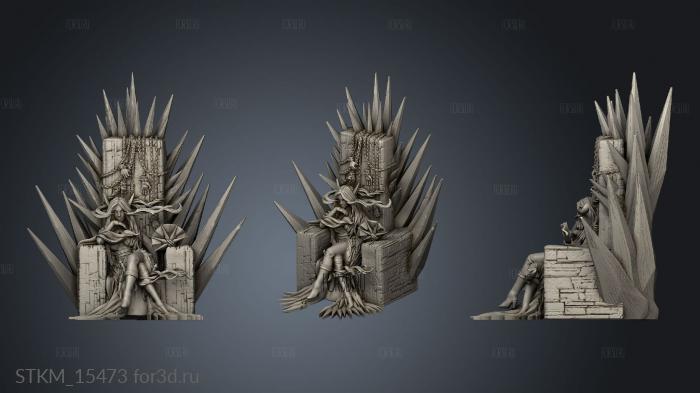 Queen Shaheerii The Guild stl model for CNC