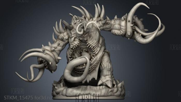 The Dormant God ulgence stl model for CNC