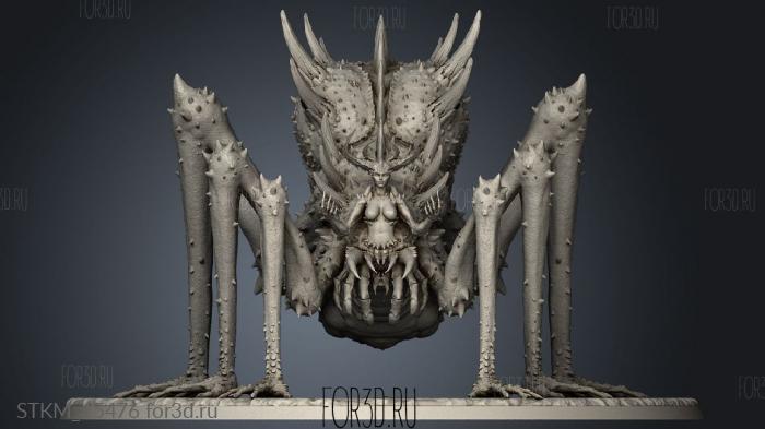 Queen the Damned Arachnid stl model for CNC